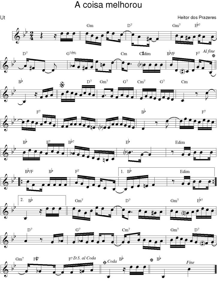 Regra Três – Vinicius de Moraes & Toquinho Sheet music for Piano (Solo)  Easy